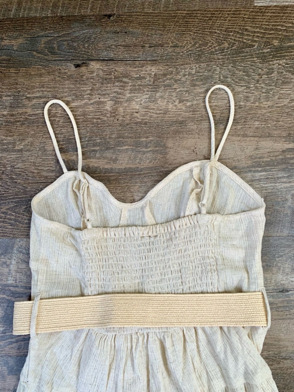 ASOS Cream Spaghetti-Strap Maxi Dress - Picture 7 of 8